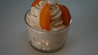 Mousse aux abricots recette facile et rapide [upl. by Ahrat]