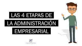 ¿Cuales son las etapas de la Administración  Planeación Organización Dirección y Control [upl. by Terej]