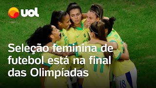 Brasil vence Espanha por 4 a 2 e terá Marta na final do futebol feminino das Olimpíadas 2024 [upl. by Tiat]