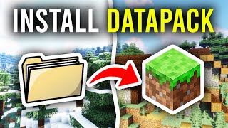 How To Install Datapacks In Minecraft Java  Full Guide [upl. by Terry73]