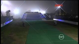 BREAKS RECORD HD  Levi LaVallee Robbie Maddison dual jump at Red Bull quotNew Year No Limitsquot [upl. by Marks]