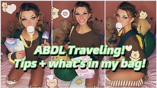 Traveling tips ABDL  Whats in my bag [upl. by Drummond]