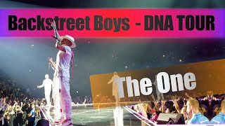 THE ONE  Backstreet Boys DNA World Tour Front of Stage [upl. by Amles]