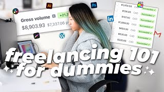 How to Become a Freelancer in 2024 💸 the ultimate stepbystep guide to freelancing for beginners [upl. by Lesslie449]