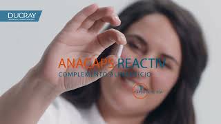 Anacaps Reactiv DUCRAY  complemento alimenticio anticaida capilar [upl. by Toiboid]