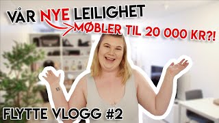 MØBLER TIL 20 000KR LEVERT PÅ DØRA FLYTTEVLOGG 2 [upl. by Doehne]