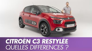 Citroën C3 restylée 2020  tout ce qui change en vidéo [upl. by Kincaid]