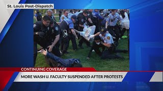 WashU chancellor responds to weekend protest [upl. by Koran]