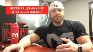 Dont Trust Anyone Selling SARMS  Tiger Fitness [upl. by Marylee395]