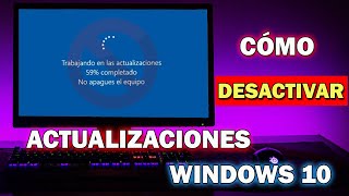 🔄 Cómo Desactivar Actualizaciones de Windows 10 Permanentemente [upl. by Nycila]