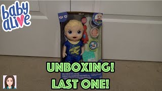 Baby Alive Blonde Snackin Luke Unboxing Snackin Luke Collection COMPLETE [upl. by Lyell]