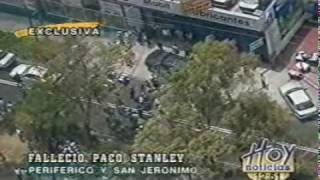 Cobertura de muerte de Paco Stanley en vivo Televisa y tv Azteca [upl. by Coniah]