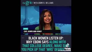 EBONI K WILLIAMS SAYS WHAT ABOUT BLACK WOMEN [upl. by Suzetta557]