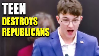 GOP Left TREMBLING As Teen Activist Exposes Secret In Crushing Speech [upl. by Rubi]