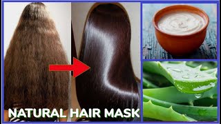 DIY CURDALOE VERA HAIR MASK 100 NATURAL AND EFFECTIVE HOME REMEDY [upl. by Sibyl]