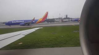 ENGINE VIEW Powerful MD90 Takeoff at Baltimore Washington International Airport [upl. by Chantal337]