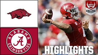 Arkansas Razorbacks vs Alabama Crimson Tide  Full Game Highlights [upl. by Adey277]