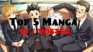 Top 5 Manga VF  Surnaturel  Action  phycologie [upl. by Balbur462]