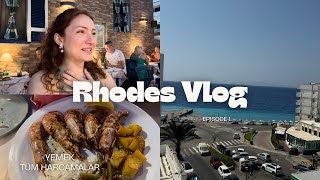 Rodos’a gidiyoruzz  market ve yemek fiyatları [upl. by Thant]