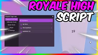 New 🎗️ Roblox Royale High Script  Hack 🎗️ Autofarm XP [upl. by Earesed432]