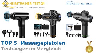 Die besten Massagepistolen 2024 TOP 5 🥇  Testsieger im Vergleich gut und günstig mit Akku [upl. by Iarised]