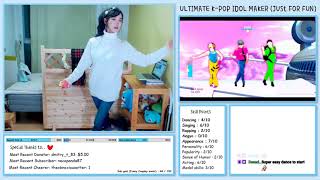 저스트댄스 윰찌니  韓國企鵝妹  Jinny Just Dance Dragostea Din Tei [upl. by Ariaj260]