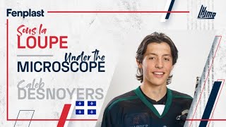 Espoirs LHJMQ Fenplast  Caleb Desnoyers [upl. by Latsirk]