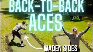 Waden Sides ACES TWICE in a row 2024 Jonesboro Open [upl. by Alemaj602]