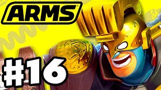 ARMS  Gameplay Walkthrough Part 16  Max Brass Party Matches New Update Nintendo Switch [upl. by Samale]