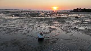 couché de soleil Andernos les bains [upl. by Ecirpac]