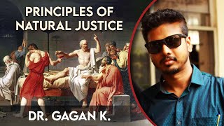 Principles of Natural Justice  Law lecture by Dr Gagan K [upl. by Enirhtac]