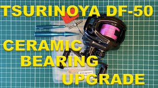 BFS  Tsurinoya Dark Wolf 50  Ceramic Bearings Upgrade [upl. by Yenalem]