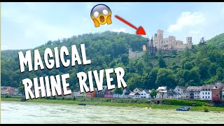 AMAZING Rhine River Cruise with Castles and Scenery  Nicko Rhein Symphony [upl. by Wie]