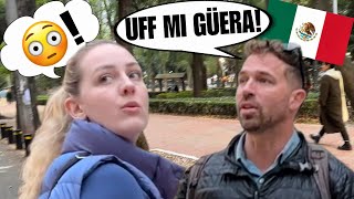 PROBANDO EL ESPAÑOL DE LOS EXTRANJEROS EN LA CONDESA CIUDAD DE MEXICO🤦🏽‍♂️🇲🇽  Le Echan Ganas 🤔 [upl. by Refinney]