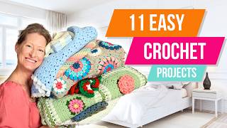 Everything I Crocheted This Summer 11 Easy Crochet Projects for Beginners S08 E01 [upl. by Aiahc522]