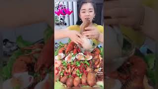 ASMR EATING SHOW seafood geoduck  ASMR geoduck [upl. by Livvi]