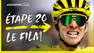 TOUR DE FRANCE 2024  Logre de Slovénie avait encore de lappétit  Le résumé de la 20e étape [upl. by Eartnoed]