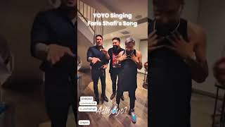 YoYo’s Gang Vibing On Faris Shafi’s Song 🤩❤️❤️ rap dhh youtube farisshafi yoyo rapgod [upl. by Ilocin389]