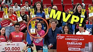 MVP si PONS  PVL REINFORCED 2024 DREAM TEAM ✨️  CREAMLINE BACK2BACK CHAMPION this YEAR [upl. by Bourn107]