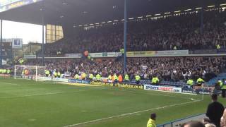 25415 Leeds Goal Vs Sheffield Wednesday  Leeds Fans [upl. by Nolra519]