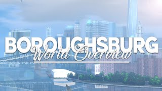 BOROUGHSBURG 🌃  World Overview SIMS 3 [upl. by Olnee309]