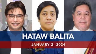 UNTV HATAW BALITA  January 2 2024 [upl. by Noj839]