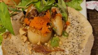 Exotic and amazing seafood Scallop amp Escargot  Oc amp Lau restaurant [upl. by Blinnie]