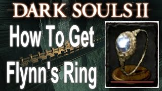 Dark Souls 2 How To Get Flynns Ring DLC Ring Crown Of The Sunken King [upl. by Ellora]