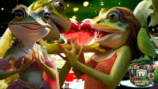 Mendhak Ka Dance Romance  Frogs Dance Romance  frogs dance song  मेंढक का डांस रोमांस [upl. by Amak]