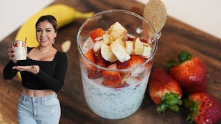 My Favorite PROTEIN OVERNIGHT OATS Recipe [upl. by Anawal]