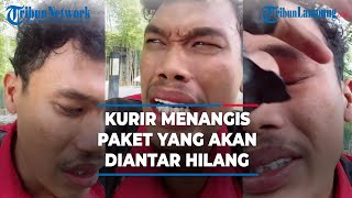 SEORANG KURIR MENANGIS PAKET YANG AKAN DIANTARKAN HILANG [upl. by Lepley]