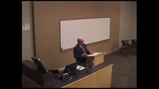 Silas E Halyk QC Visiting Scholar in Advocacy Lecture 2016 [upl. by Dyche]