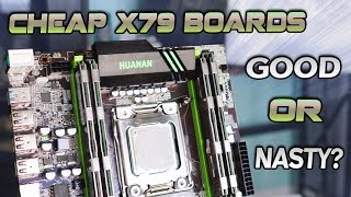 AliExpress HUANAN X79 Motherboards  Are they a LEGIT OPTION for PC Builders [upl. by Nosreve]