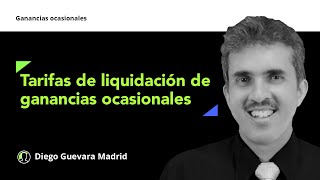 Tarifas con las que se liquida la ganancia ocasional en los formularios 110 210 y 260 [upl. by Sabian128]